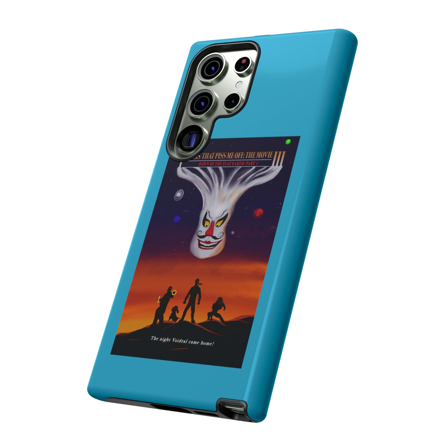 Dawn Of The Flat Earth: Part I Tough Phone Case (turquoise)