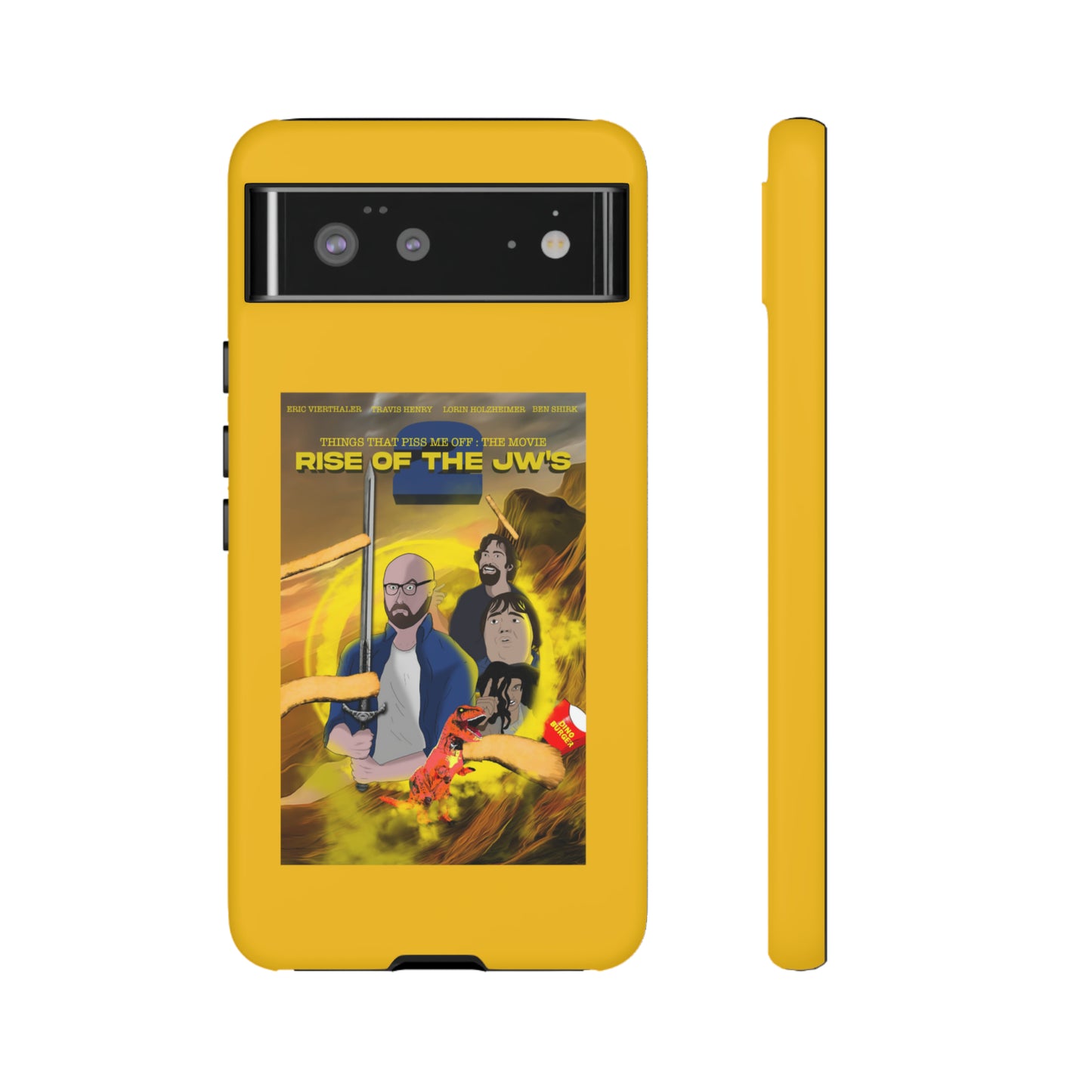 Rise Of The JW's Tough Phone  Case yellow)