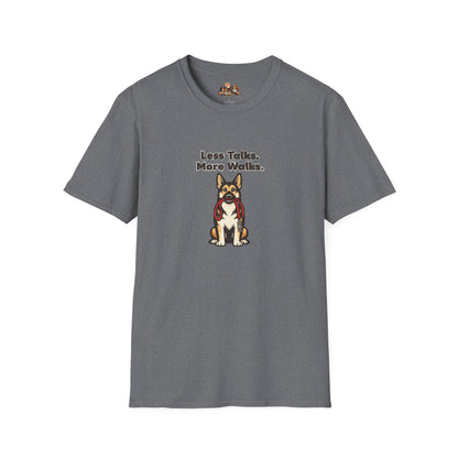 Less Talks. More Walks.  —  Soft-Color Minimalist Family Collection For Adult Dog Lovers