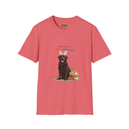 Chocolate Lab Treat Antenna™ – Easter Dog Lover Tee