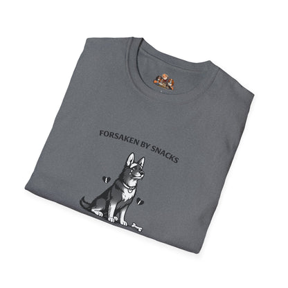 Forsaken By Snacks –– Black And White Minimalist Family Collection For Adult Dog Lovers