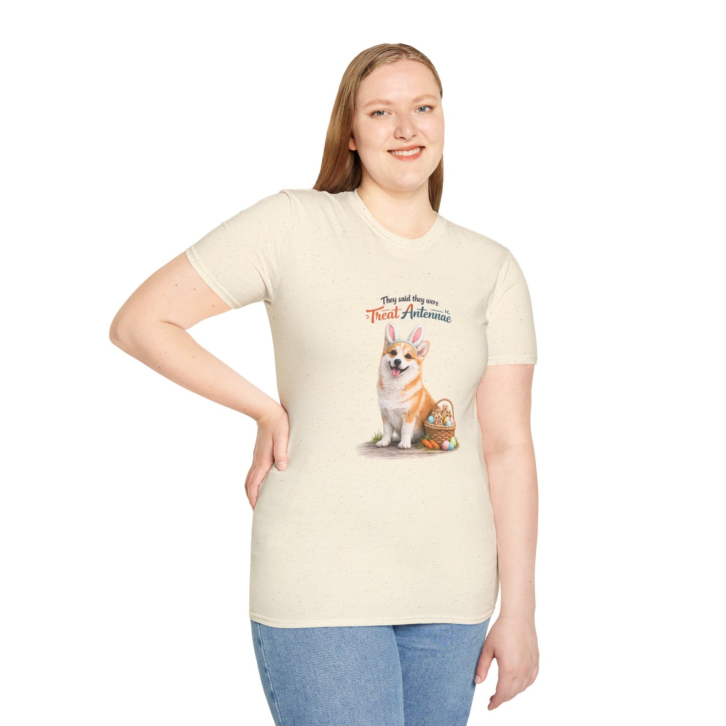 Corgi Treat Antenna™ – Easter Dog Lover Tee