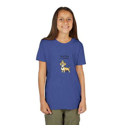 Small Dog. In Charge. -- Youth Dog Lover Tee