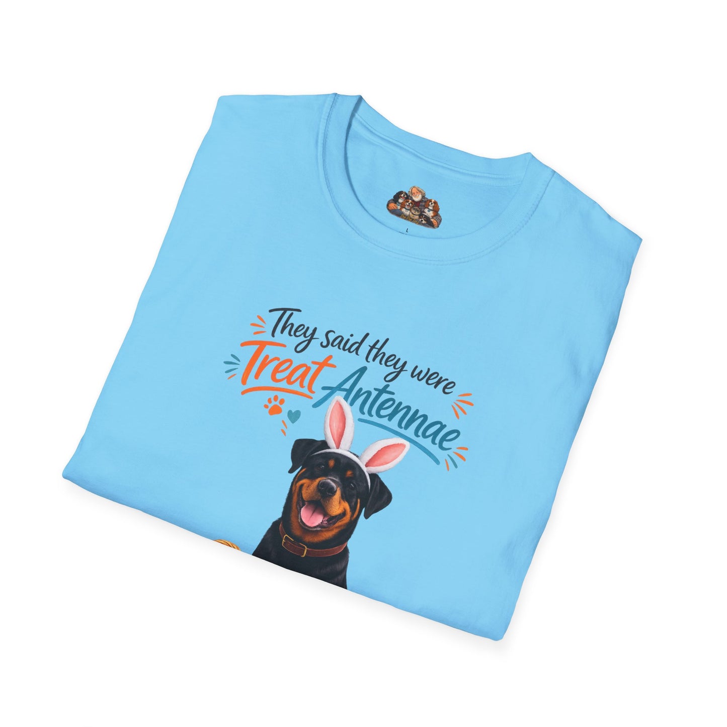 Rottweiler Treat Antennae™  – Easter Dog Lover Tee