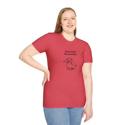 Oversized Personality —  Black And White Minimalist Family Collection For Adult Dog Lovers