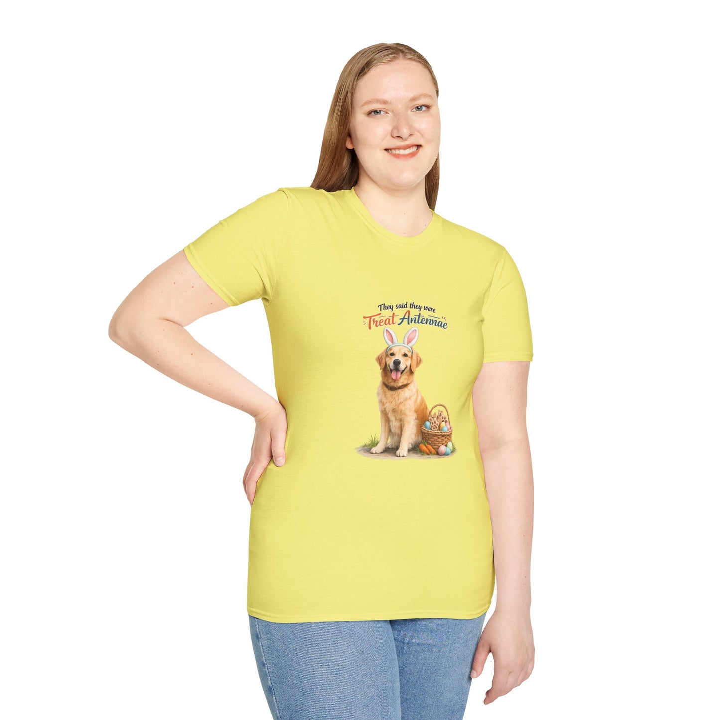 Golden Retriever Treat Antenna™ – Easter Dog Lover Tee