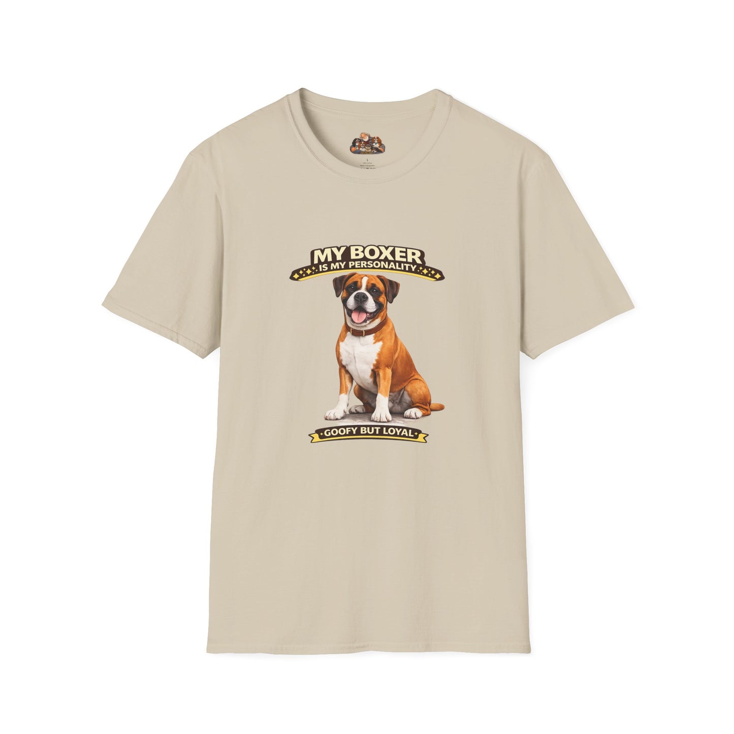 My Boxer Is My Personality -- Personalized Dog Breed T-Shirt