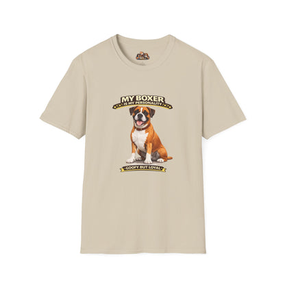 My Boxer Is My Personality -- Personalized Dog Breed T-Shirt