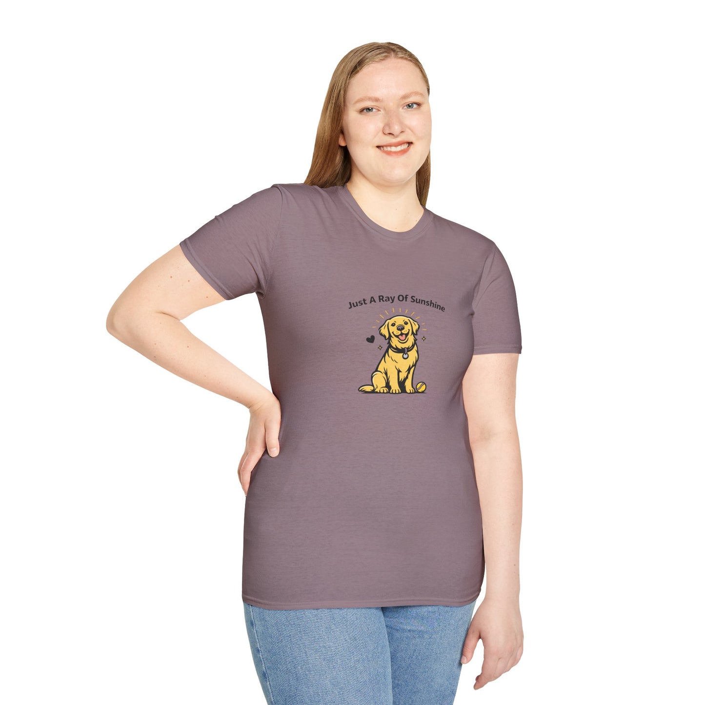 Just A Ray Of Sunshine  —  Soft-Color Minimalist Family Collection For Adult Dog Lovers