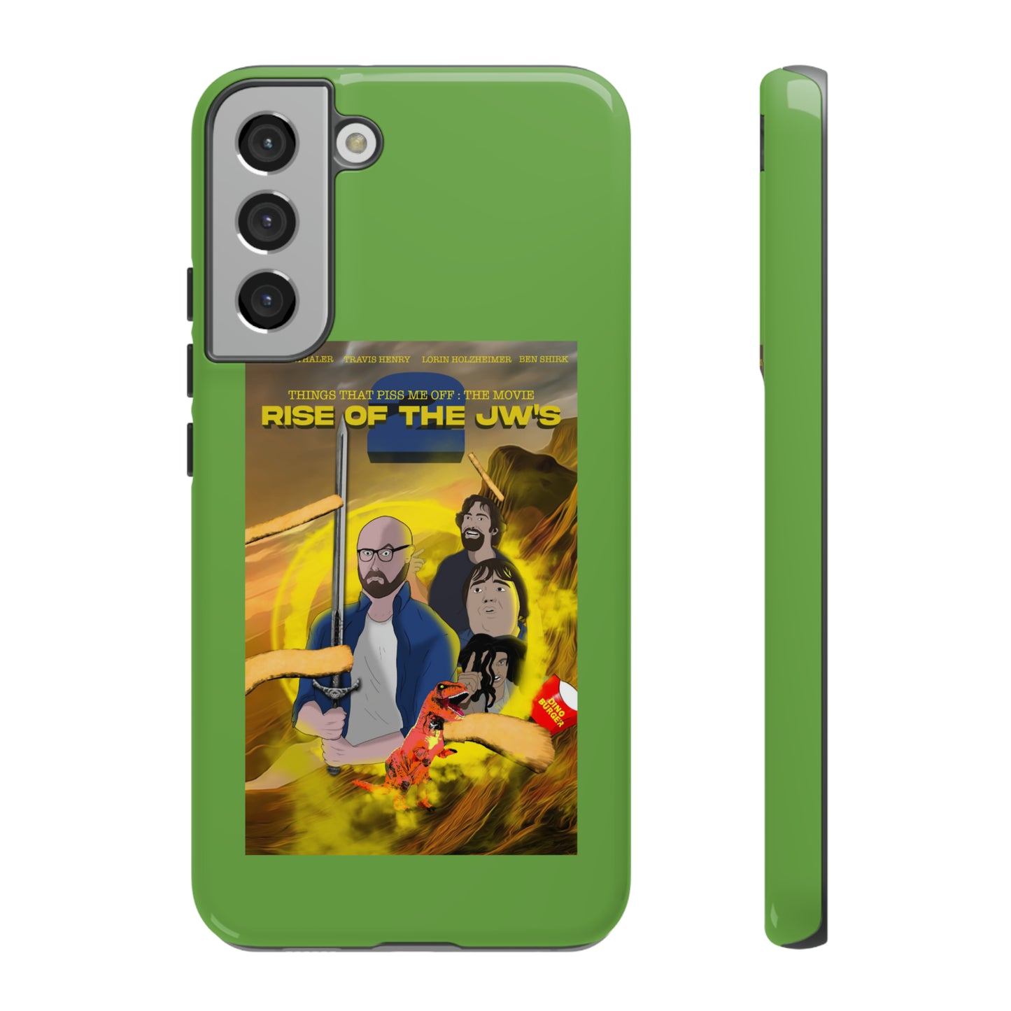 Rise Of The JW's Tough Phone Case (green)