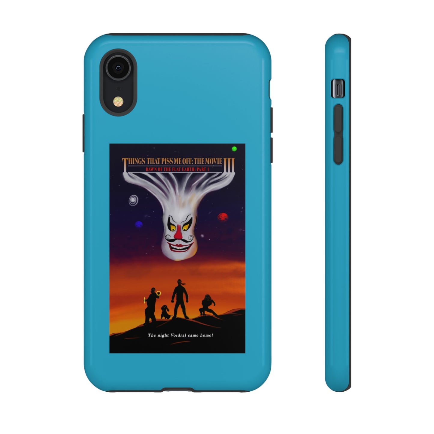 Dawn Of The Flat Earth: Part I Tough Phone Case (turquoise)