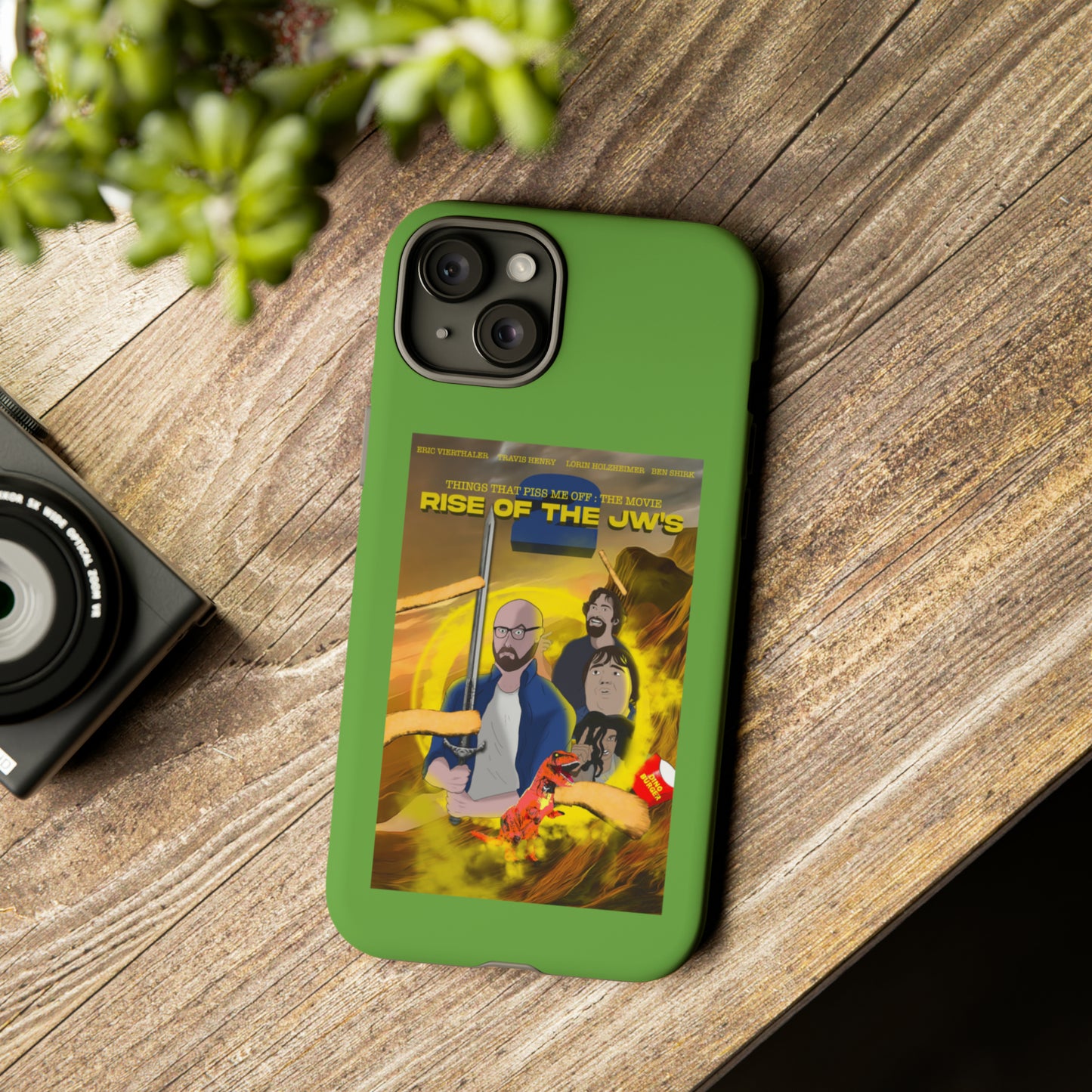 Rise Of The JW's Tough Phone Case (green)