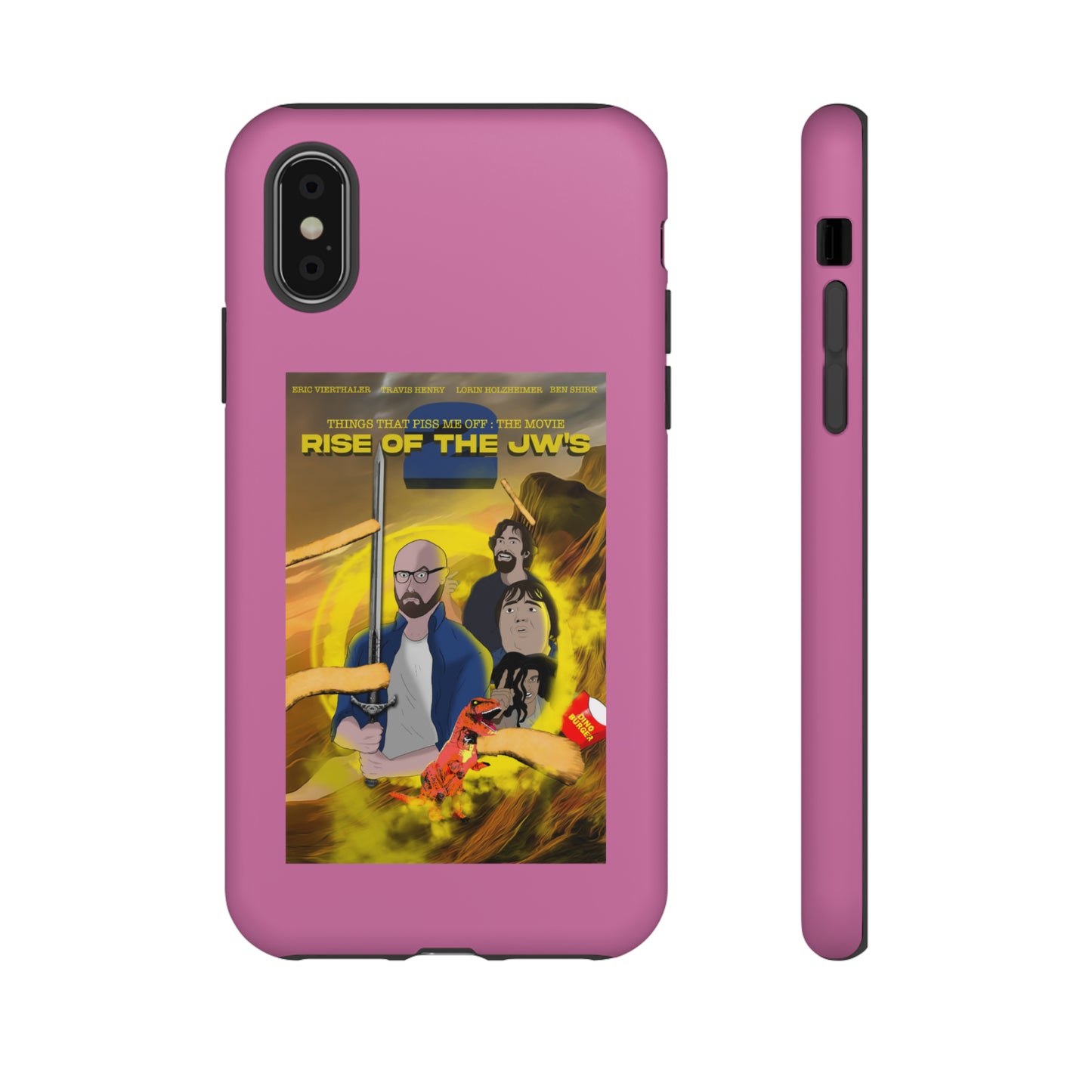 Rise Of The JW's Tough Phone Case (light pink)