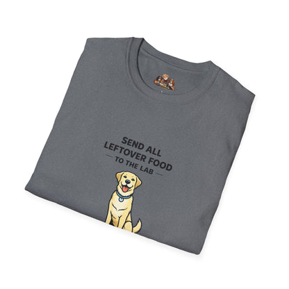Send All Leftover Food To The Lab  —  Soft-Color Minimalist Family Collection For Adult Dog Lovers