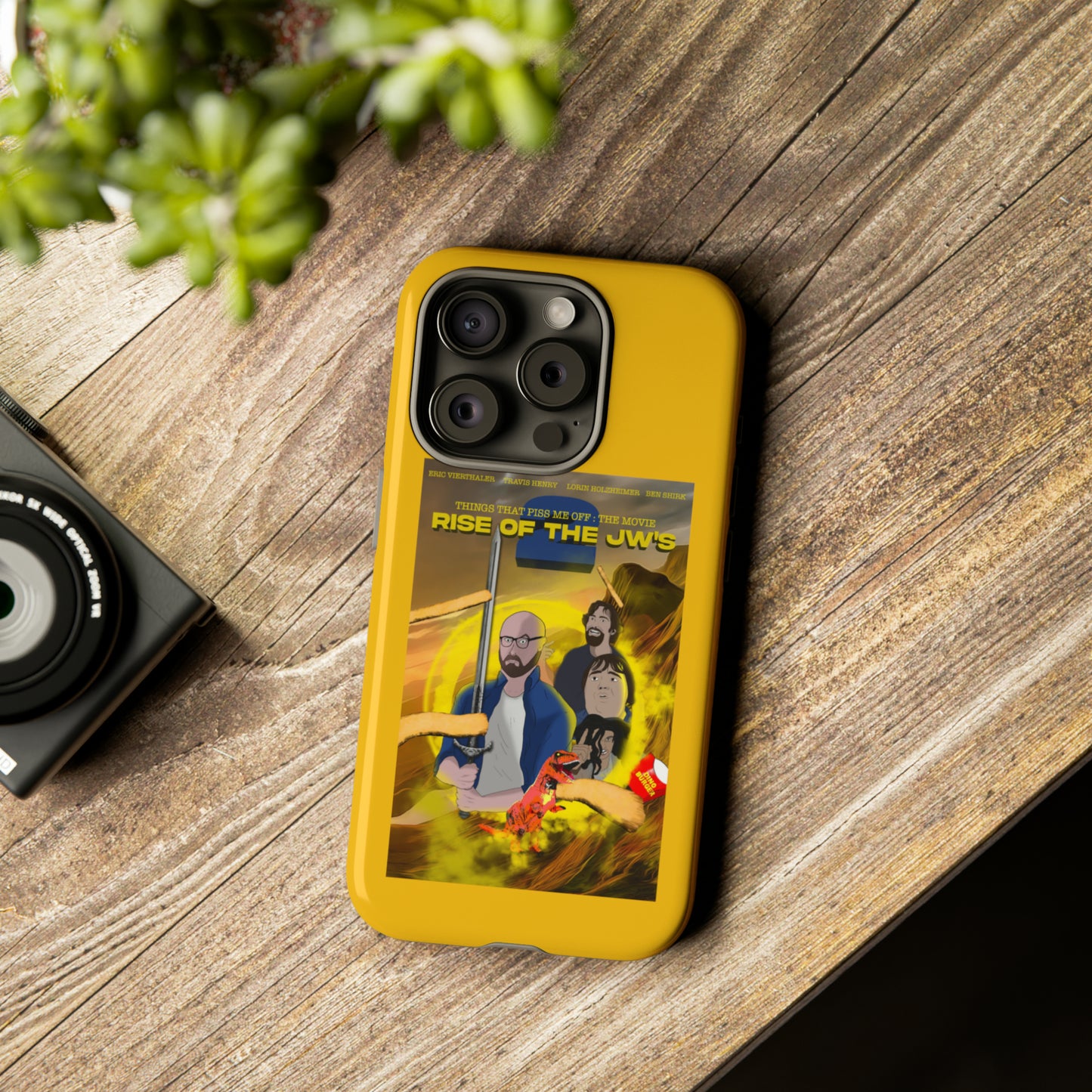 Rise Of The JW's Tough Phone  Case yellow)