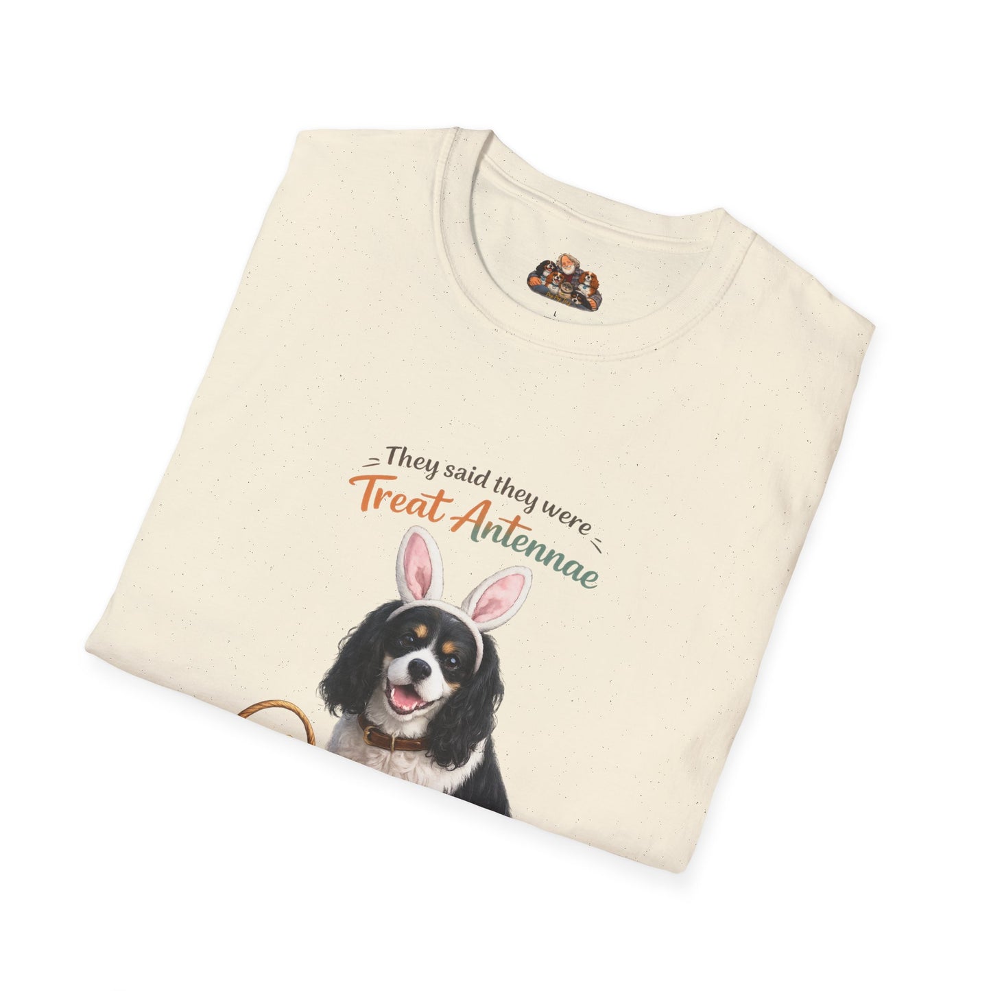 Cavalier King Charles Spaniel Treat Antennae™ – Easter Cavalier Lover T-Shirt