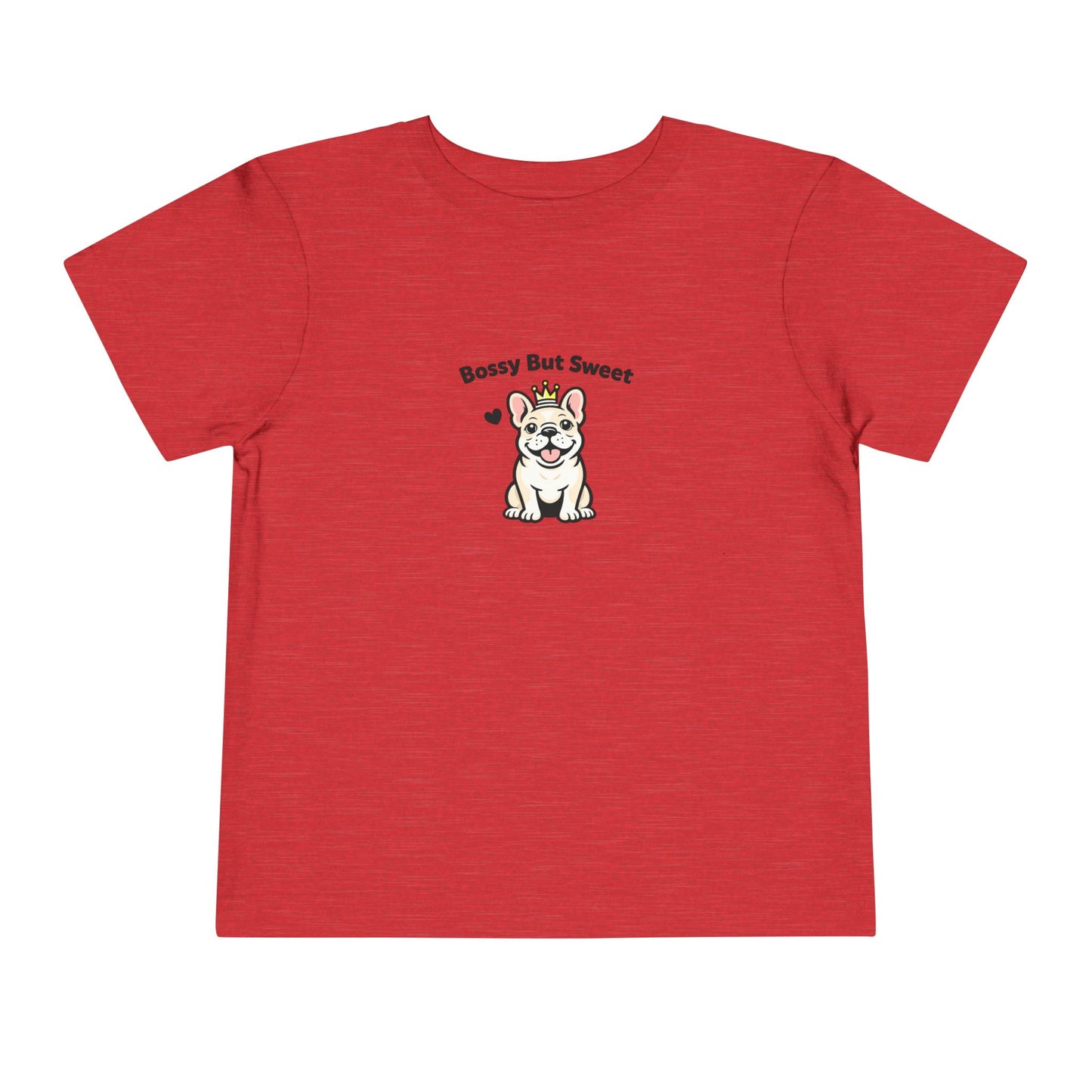 Bossy But Sweet -- Toddler Dog Lover Tee