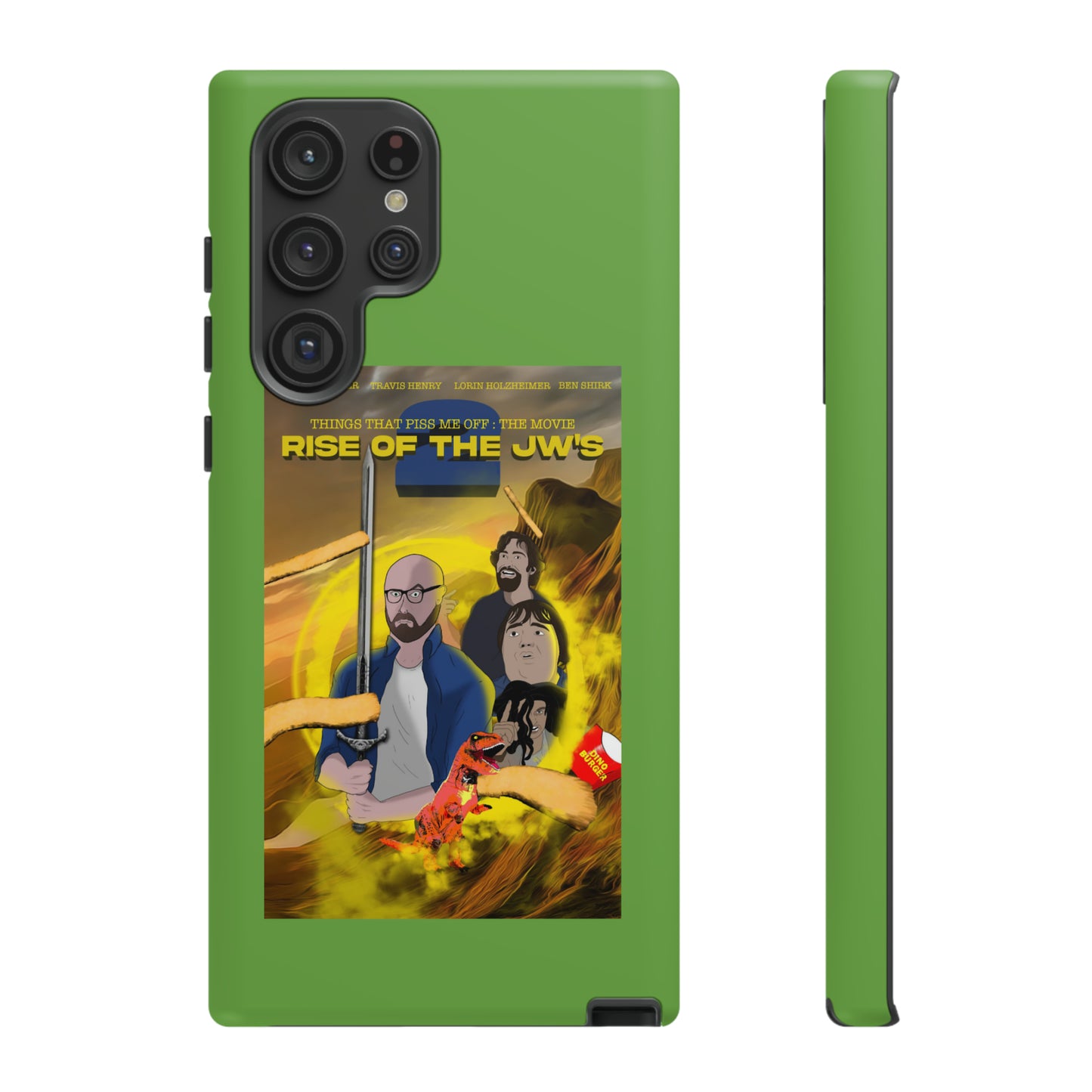 Rise Of The JW's Tough Phone Case (green)