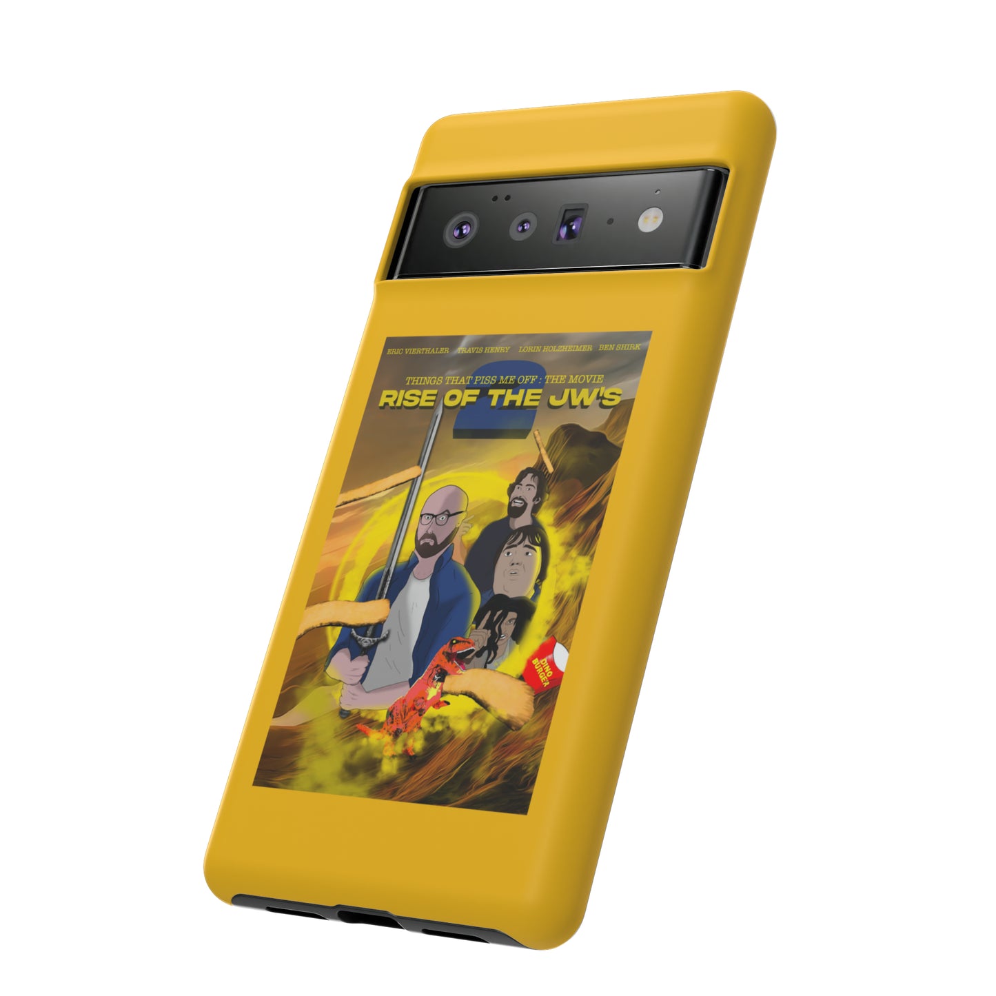 Rise Of The JW's Tough Phone  Case yellow)