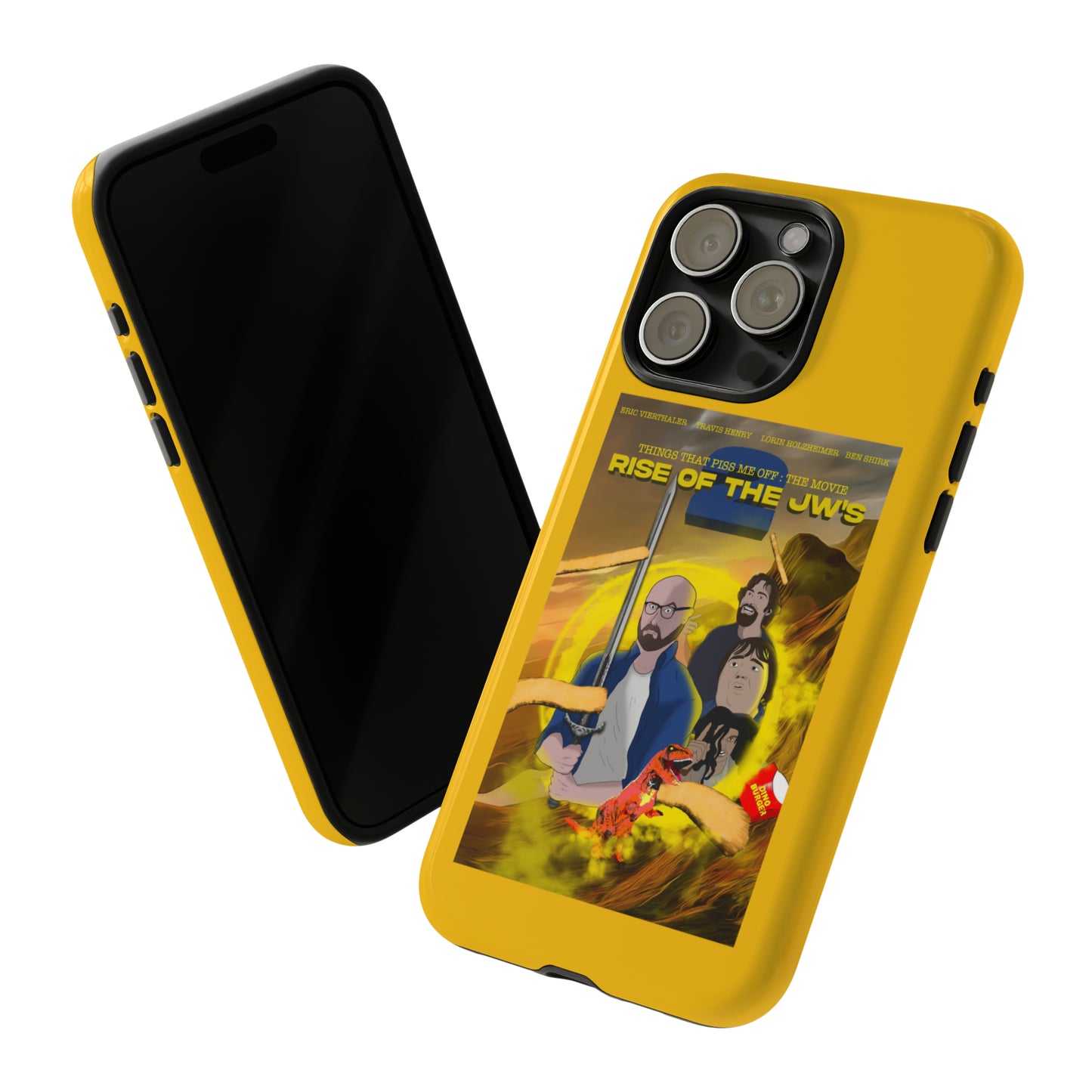 Rise Of The JW's Tough Phone  Case yellow)