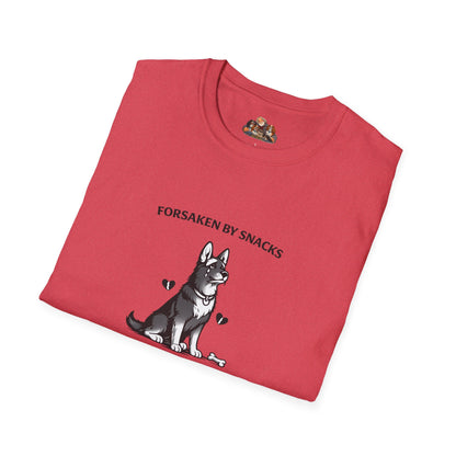 Forsaken By Snacks –– Black And White Minimalist Family Collection For Adult Dog Lovers