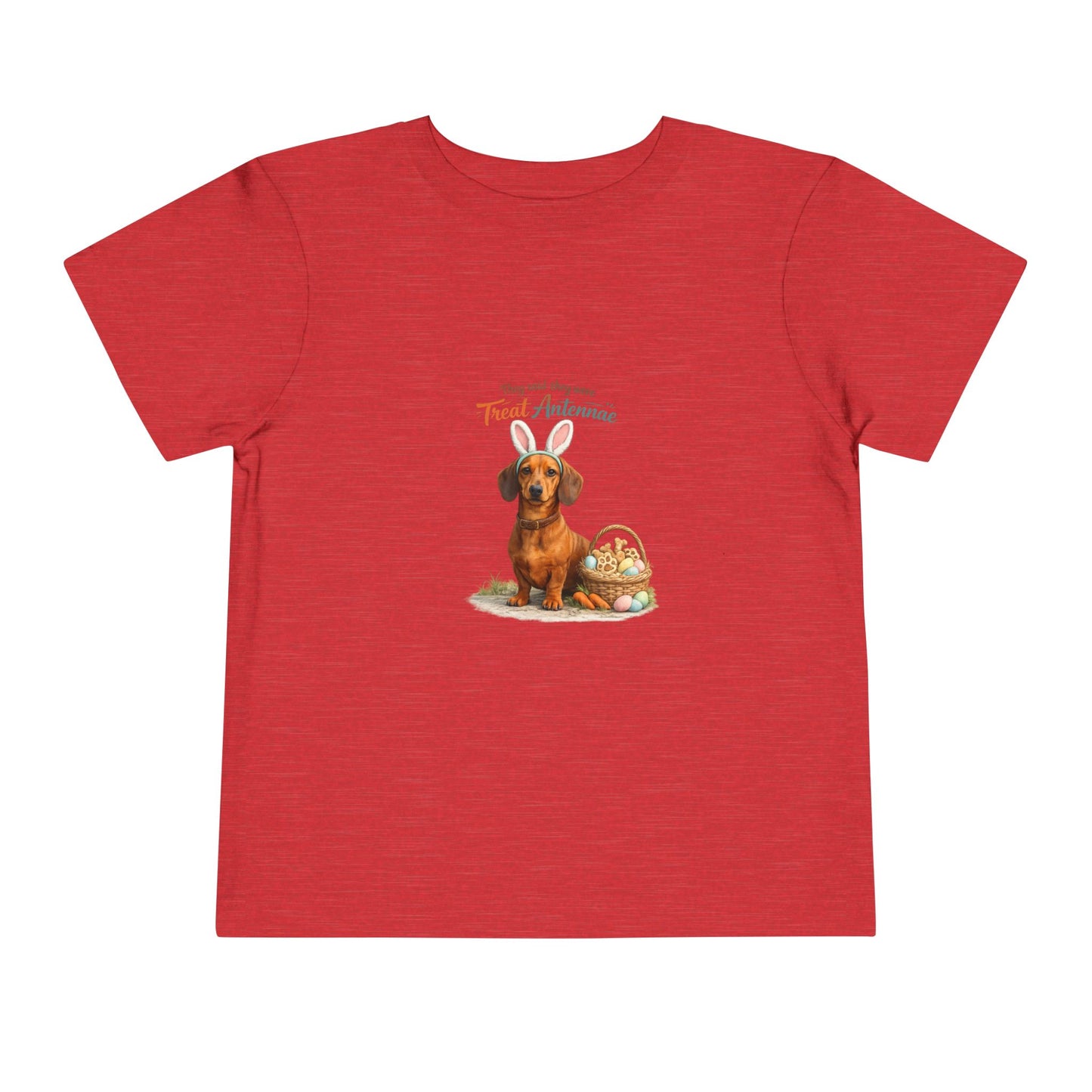 Dachshund Treat Antennae™ -- Toddler Dog Lover Tee