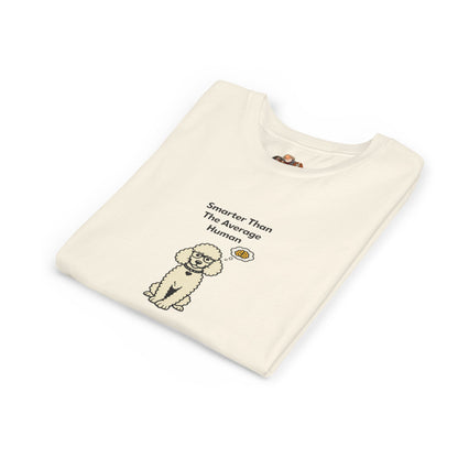 Smarter Than The Average Human -- Youth Dog Lover Tee