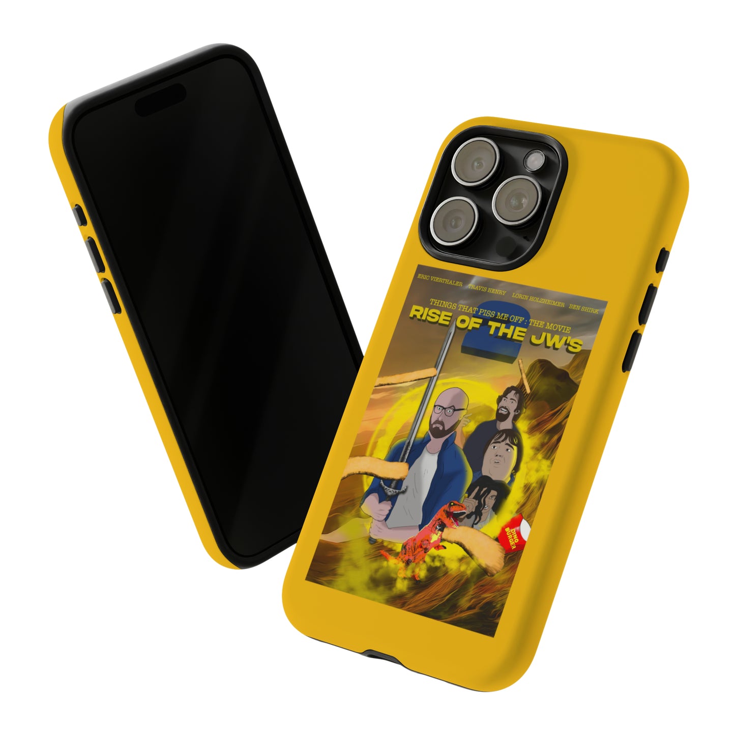 Rise Of The JW's Tough Phone  Case yellow)