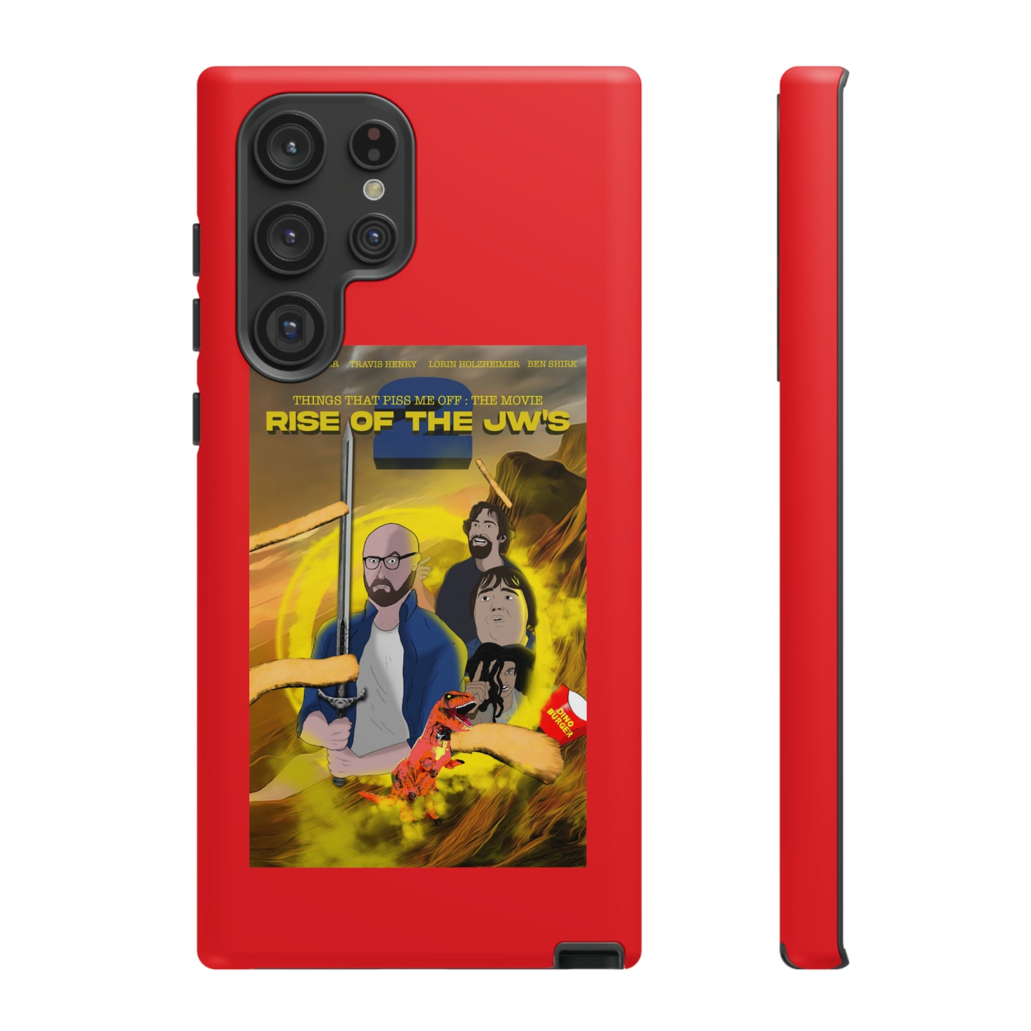 Rise Of The JW's Tough Phone Case (red)