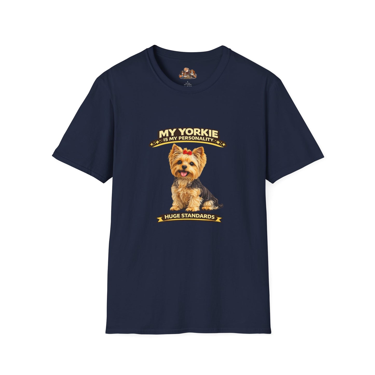 My Yorkie Is My Personality -- Personalized Dog Breed T-Shirt