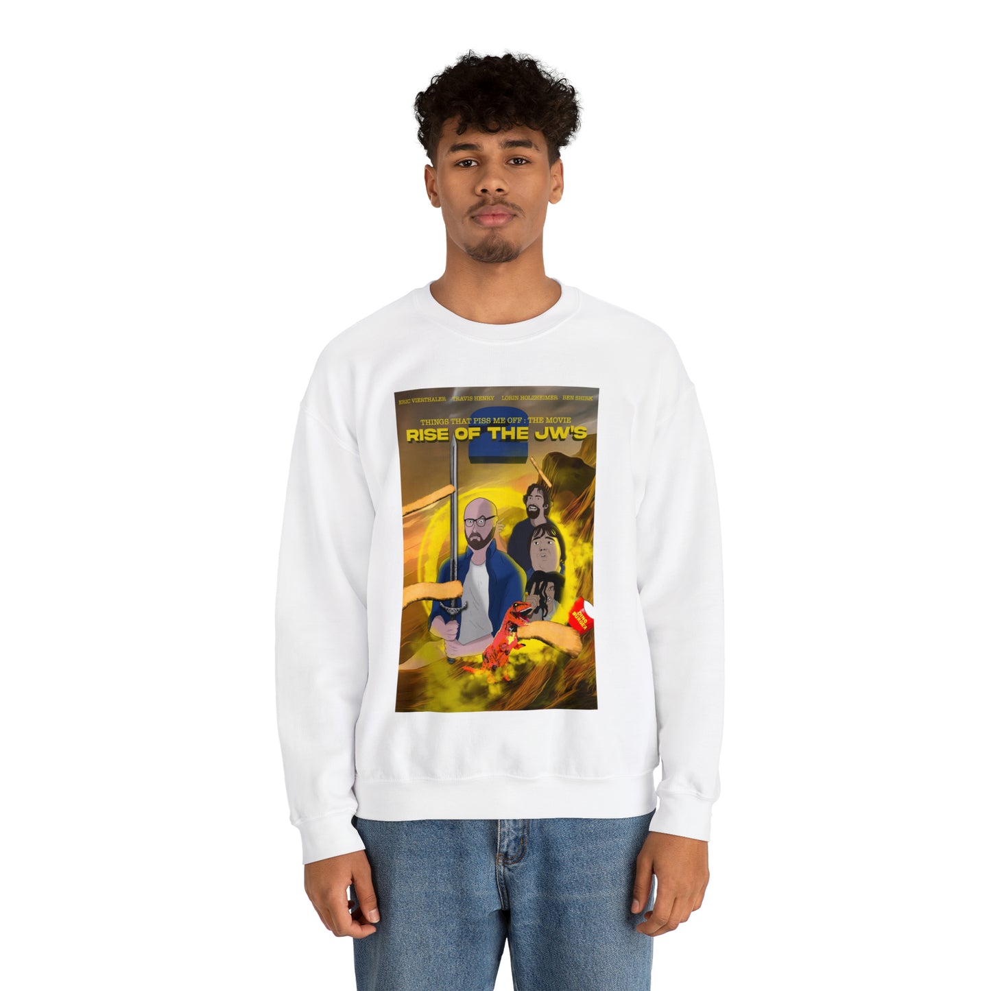 Rise of the JW's Unisex Heavy Blend™ Crewneck Sweatshirt