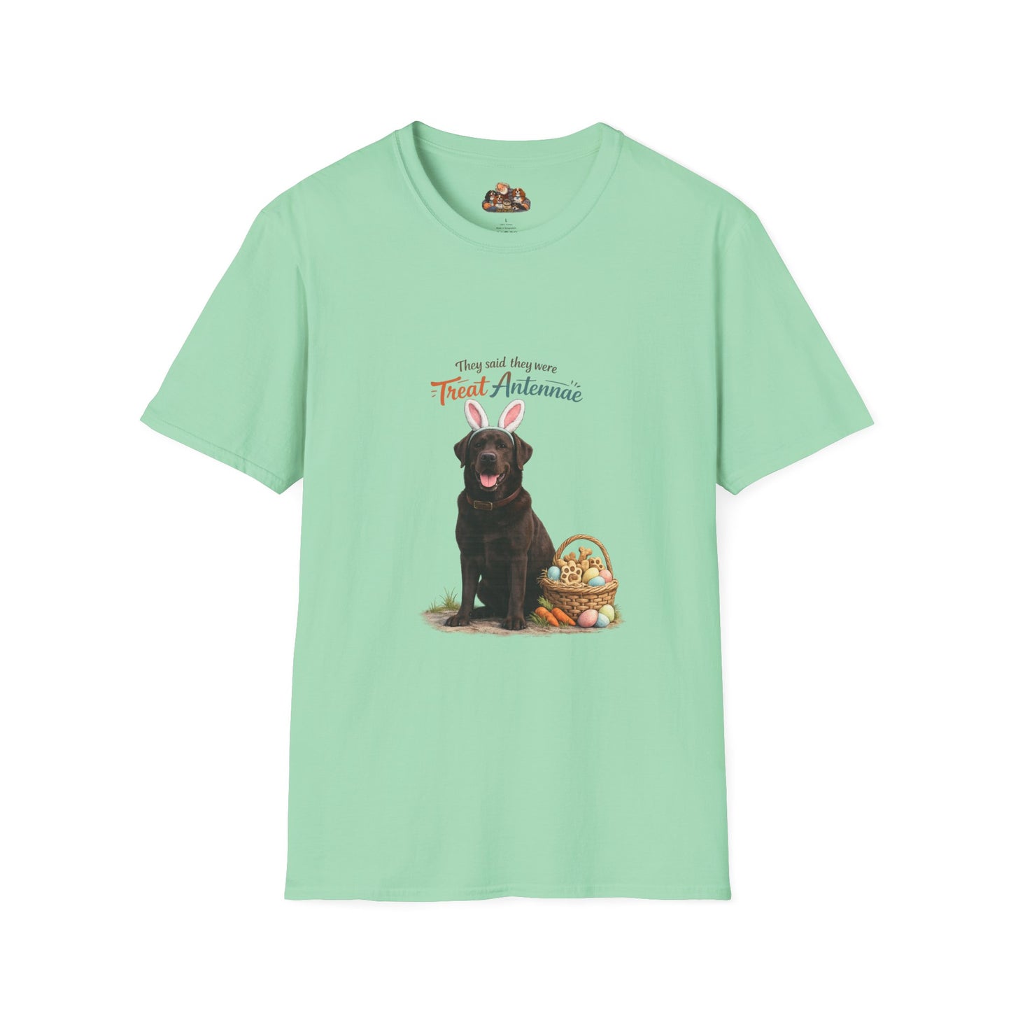 Chocolate Lab Treat Antenna™ – Easter Dog Lover Tee