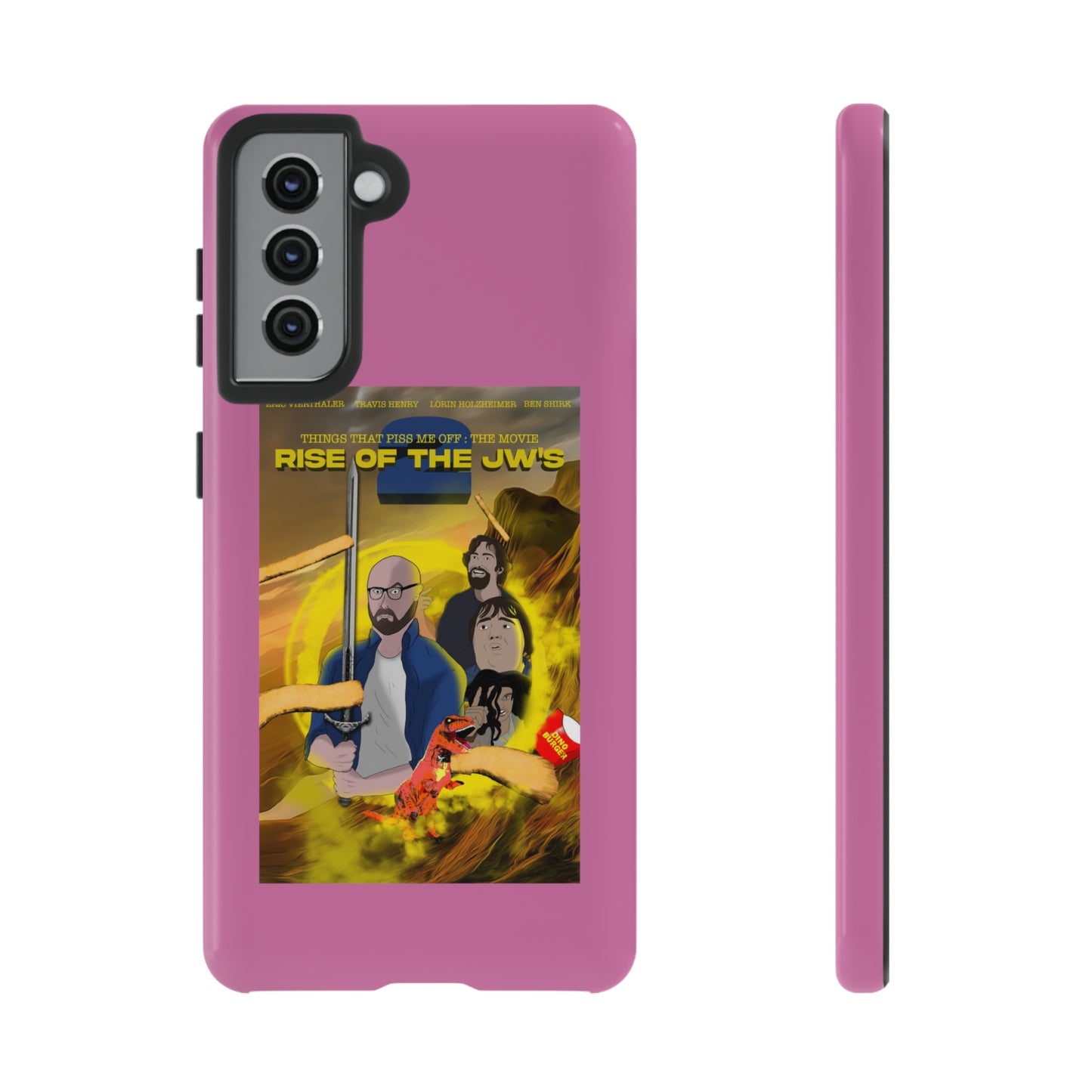 Rise Of The JW's Tough Phone Case (light pink)