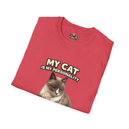 My Cat Is My Personality – "The Old Soul" – Personalized Custom Cat Shirt