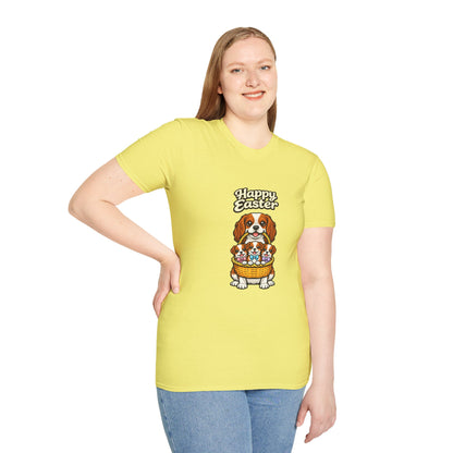 Cavalier King Charles Spaniel Family "Happy Easter"