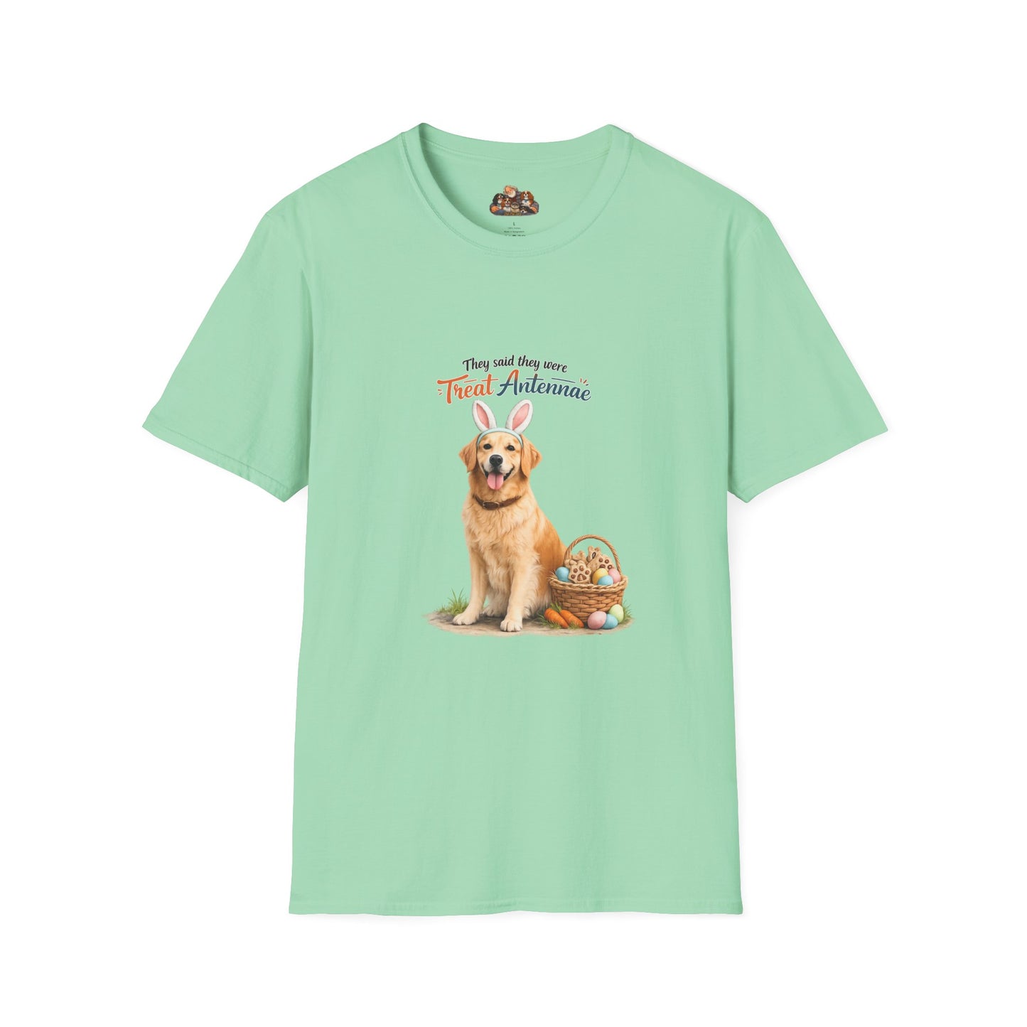 Golden Retriever Treat Antenna™ – Easter Dog Lover Tee