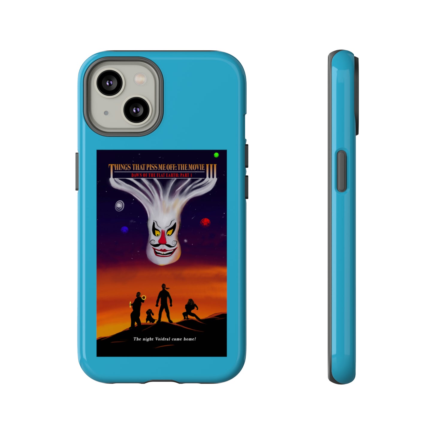 Dawn Of The Flat Earth: Part I Tough Phone Case (turquoise)