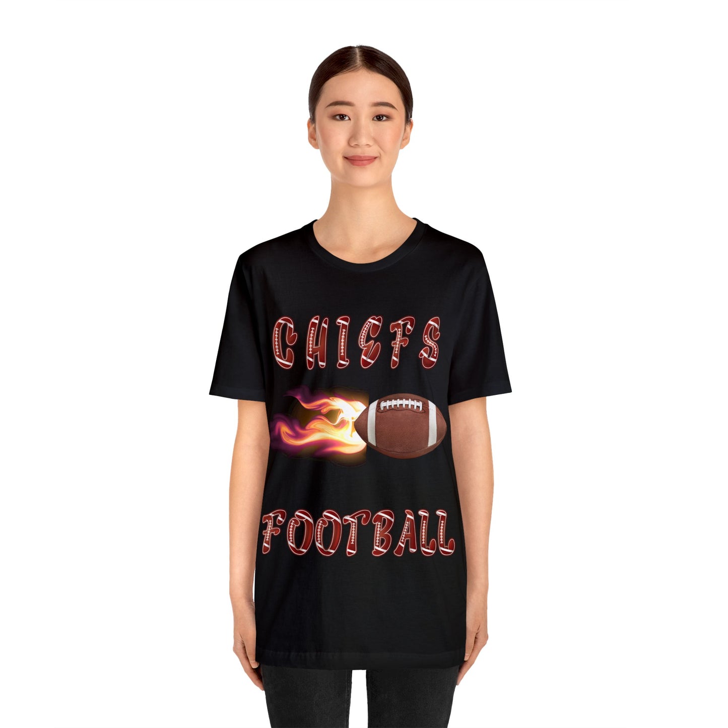 Chiefs Football Unisex Jersey Short Sleeve Tee