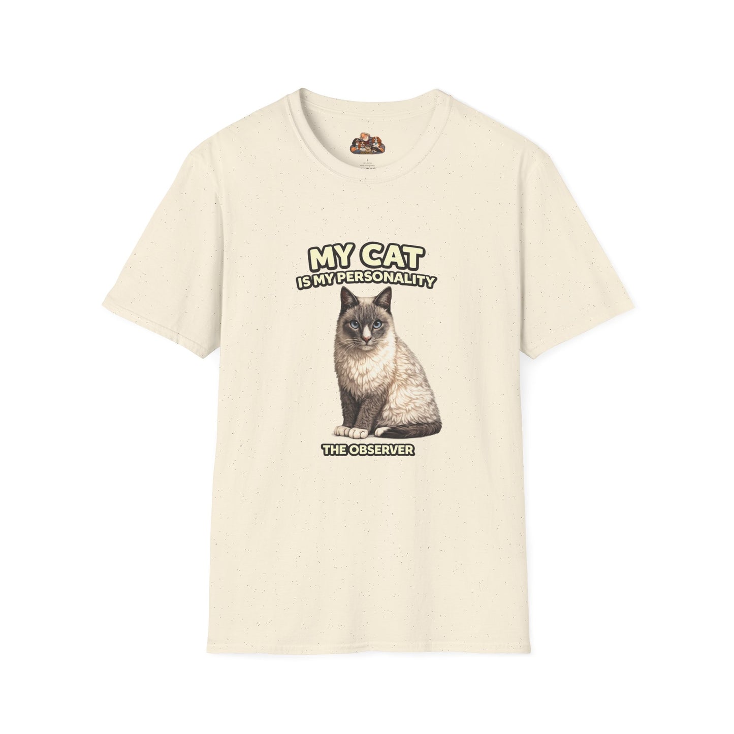 My Cat Is My Personality – "The Observer" – Personalized Custom Cat Shirt
