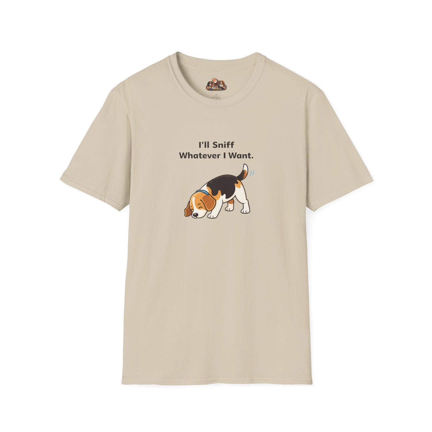 I'll Sniff Whatever I Want  —  Soft-Color Minimalist Family Collection For Adult Dog Lovers