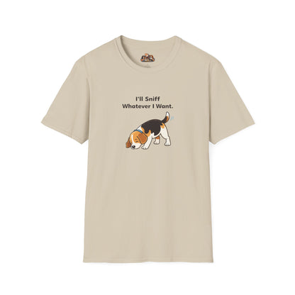 I'll Sniff Whatever I Want  —  Soft-Color Minimalist Family Collection For Adult Dog Lovers
