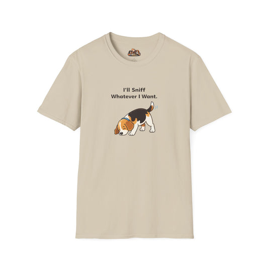 I'll Sniff Whatever I Want  —  Soft-Color Minimalist Family Collection For Adult Dog Lovers
