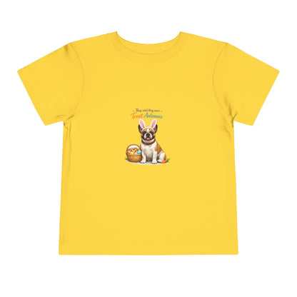 French Bulldog Treat Antennae™ -- Toddler Dog Lover Tee
