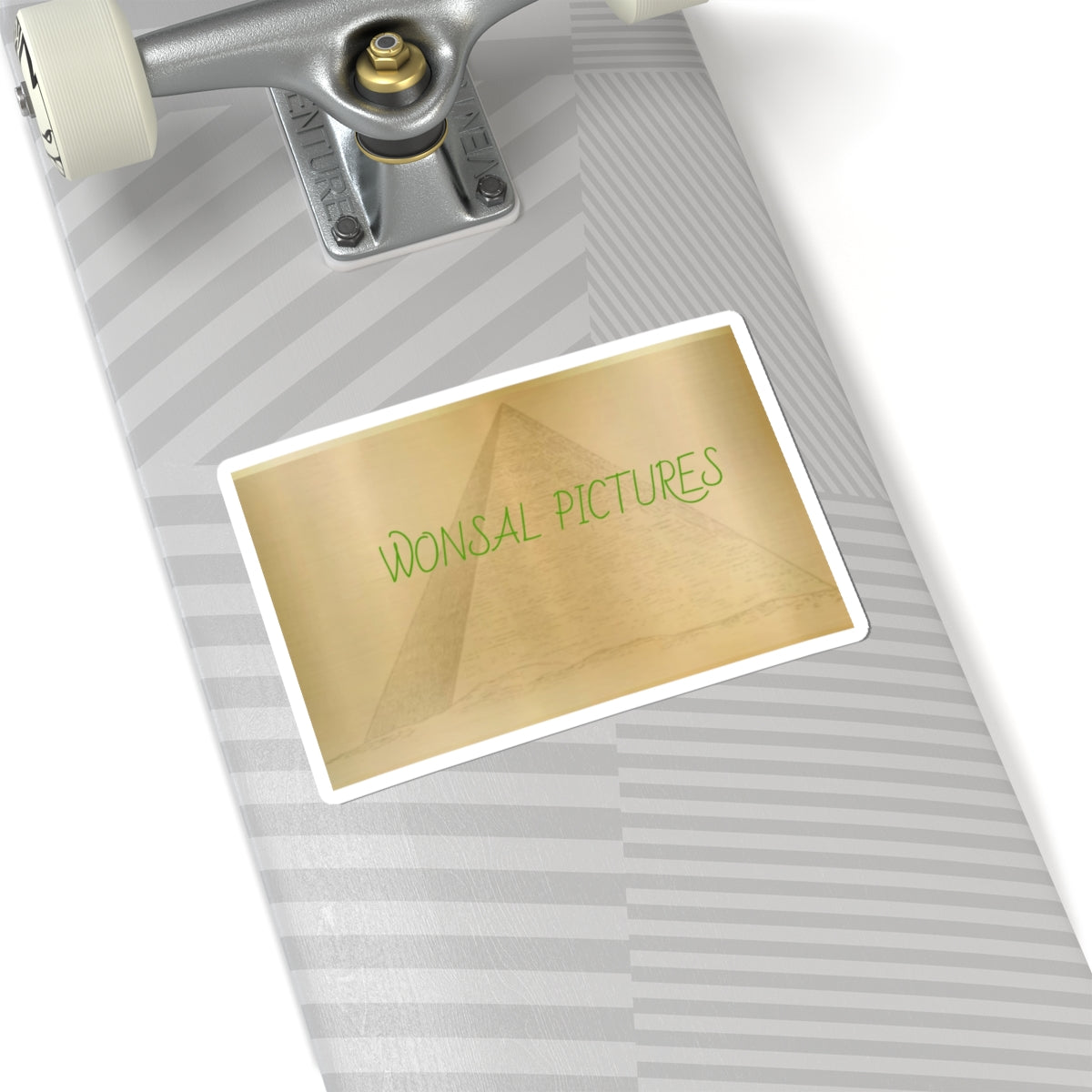 Wonsal Pictures Kiss-Cut Stickers, Minimalist Decor, Laptop Brand Stickers, Gold Aesthetic, Unique Gift Ideas
