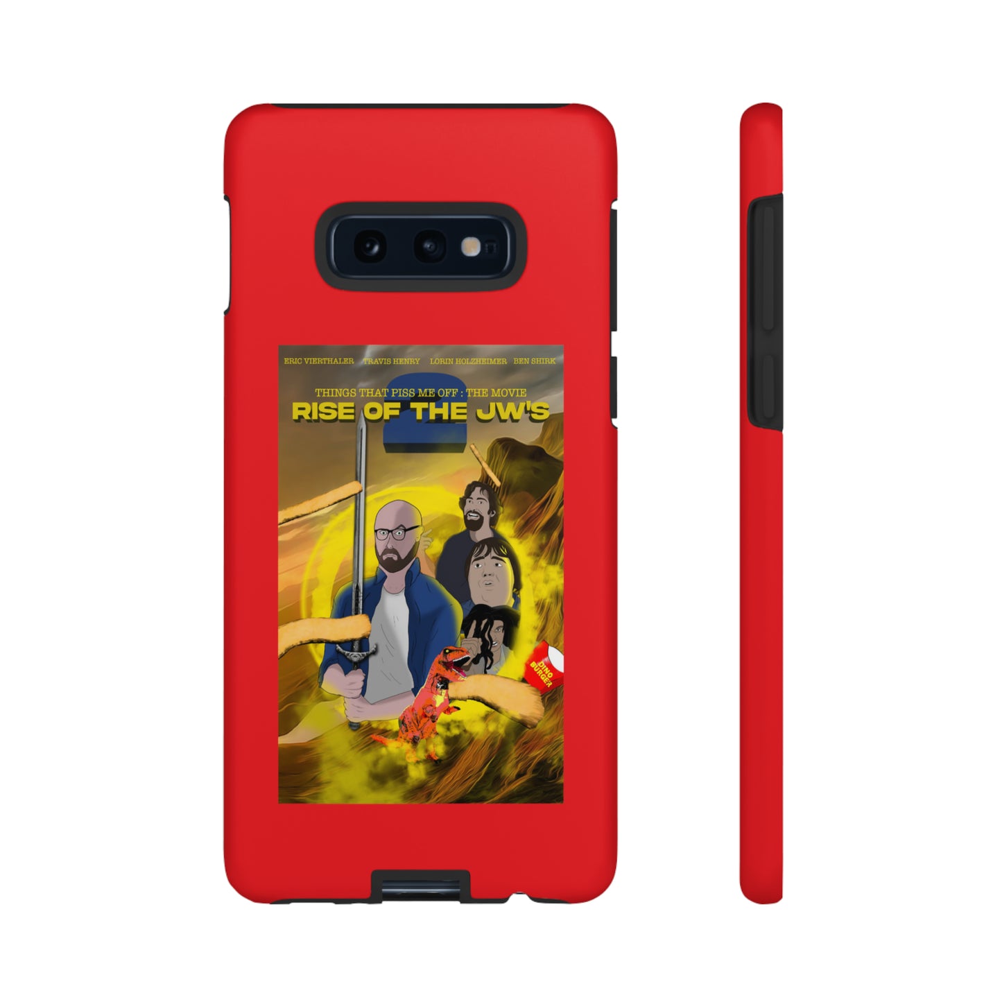 Rise Of The JW's Tough Phone Case (red)