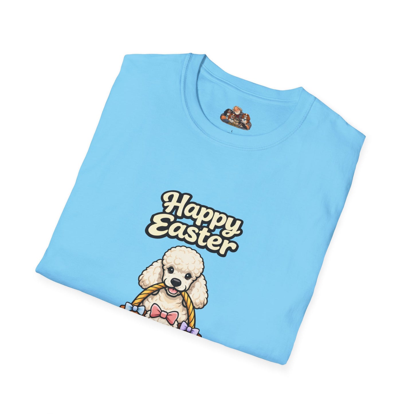 Poodle Family "Happy Easter"