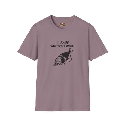I'll Sniff Whatever I Want  —  Black And White Minimalist Family Collection For Adult Dog Lovers