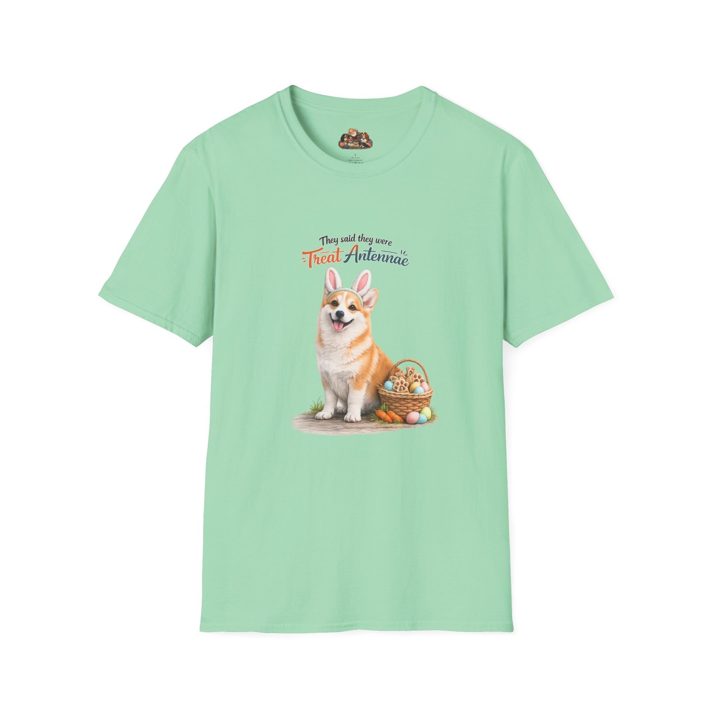 Corgi Treat Antenna™ – Easter Dog Lover Tee