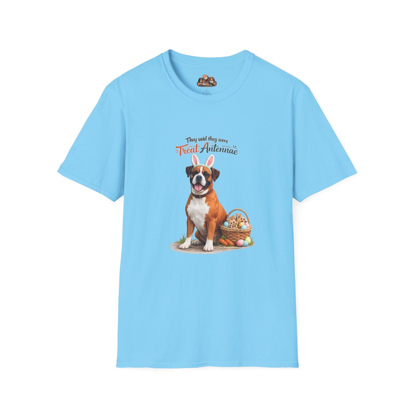 Boxer Treat Antenna™ – Easter Dog Lover Tee