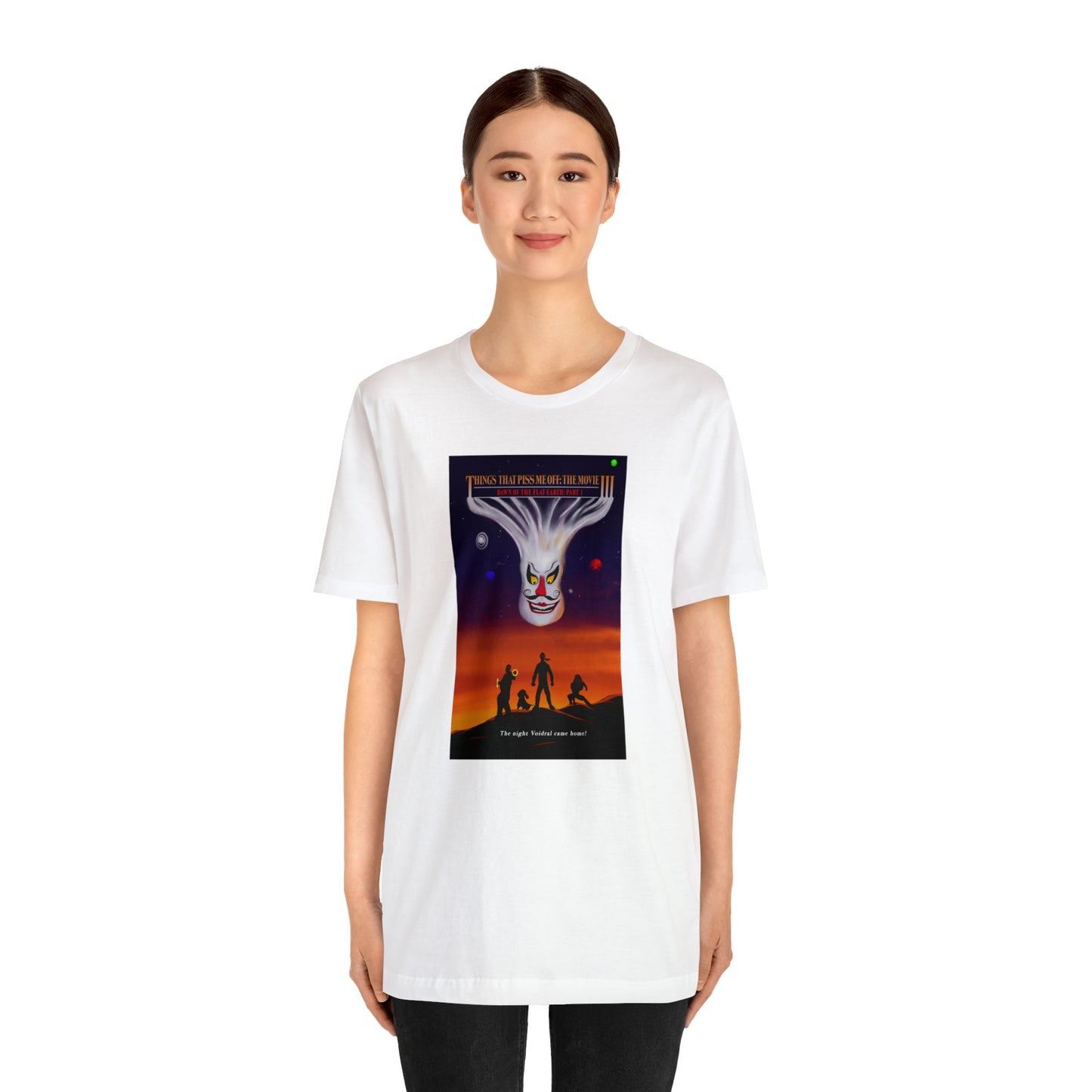 Dawn Of The Flat Earth: Part I Unisex Jersey Short Sleeve Tee